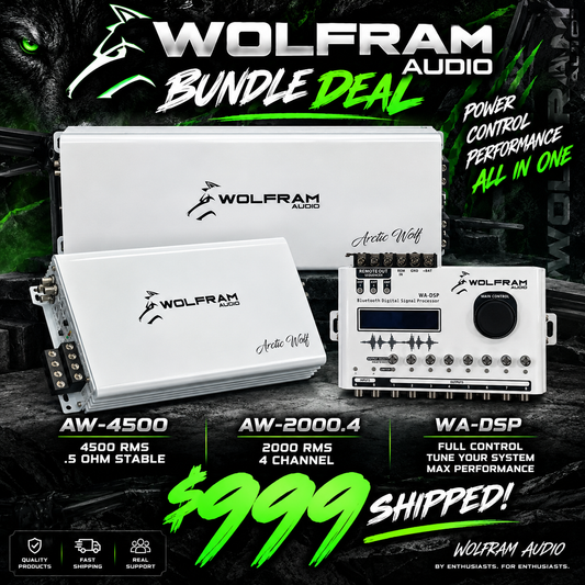 AW-4500, AW-2000.4 & DSP BUNDLE